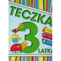 TECZKA 3-LATKA. KOLORUJ, WYCINAJ, SKLEJAJ