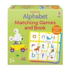 ALPHABET MATCHING GAMES AND BOOK 3+