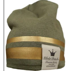CZAPKA ZIMOWA ZŁOTY ZIELONY ELODIE DETAILS