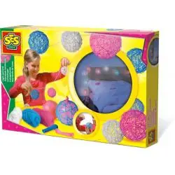 ZRÓB WŁASNĄ ŚWIECĄCĄ GIRLANDĘ ZESTAW KREATYWNY SES CREATIVE 6+