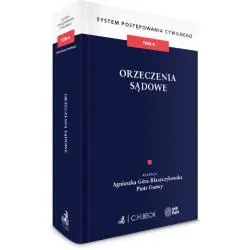 ORZECZENIA SĄDOWE. SYSTEM POSTĘPOWANIA CYWILNEGO 4