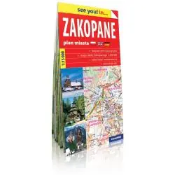 ZAKOPANE PLAN MIASTA 1:15 000