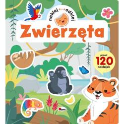 ZWIERZĘTA. NAKLEJ, ODKLEJ