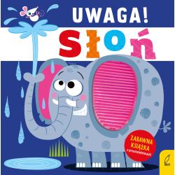 UWAGA! SŁOŃ. KSIĄŻECZKA SENSORYCZNA
