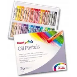 PASTELE OLEJOWE OLEJNE 36 KOLORÓW PHN36 PENTEL