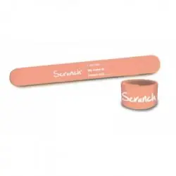 OPASKA INFORMACYJNA KORALOWA SCRUNCH