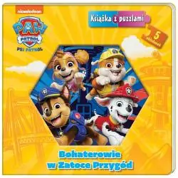 PSI PATROL. BOHATEROWIE W ZATOCE PRZYGÓD. KSIĄŻKA Z PUZZLAMI
