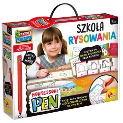 MONTESSORI PEN LISCIANI NAUKA RYSOWANIA KROK PO KROKU 3-6 LAT
