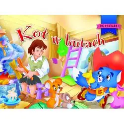 KOT W BUTACH. ROZKŁADANKI
