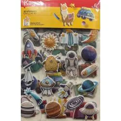 KOSMOS. WYPUKŁE NAKLEJKI