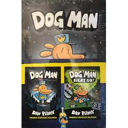 DOG MAN PAKIET: DOG MAN. DOG MAN BIERZ GO!
