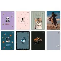 ZESZYT W TRZY LINIE 16 KARTEK A5