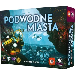 PODWODNE MIASTA STRATEGICZNA GRA PLANSZOWA 14+