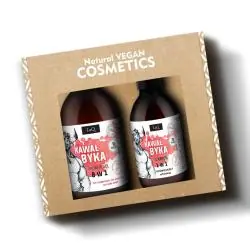 LAQ KAWAŁ BYKA ZESTAW DLA MĘŻCZYZN ŻEL POD PRYSZNIC 500 ML + SZAMPON 300 ML