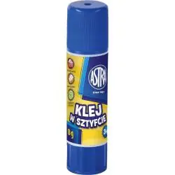 KLEJ SZKOLNY W SZTYFCIE 8G DO PAPIERU I KARTONU ASTRA