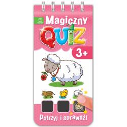 POTRZYJ I SPRAWDŹ MAGICZNY QUIZ 3+ (RÓŻOWY) OPRACOWANIE ZBIOROWE