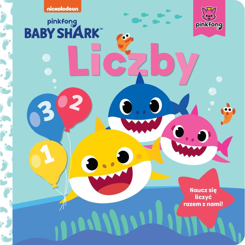 LICZBY BABY SHARK - Słowne
