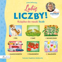 LUBIĘ LICZBY! KSIĄŻKA DO NAUKI LICZB. AKTYWNE CZYTANIE