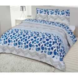 POŚCIEL FLANELOWA 200 X 220 CM W LIŚCIE MATEX