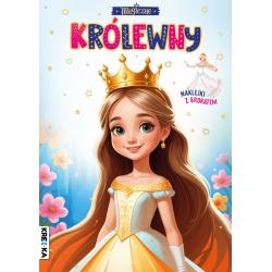 MAGICZNE KRÓLEWNY. KOLOROWANKA Z BROKATEM