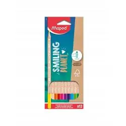 KREDKI DREWNIANE 12 KOLORÓW MAPED