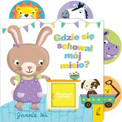 GDZIE SIĘ SCHOWAŁ MÓJ MISIO. RUCHOME ELEMENTY