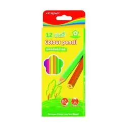 KREDKI OŁÓWKOWE BEZDRZEWNE 12 KOLORÓW