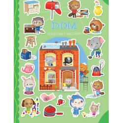 DOM. KSIĄŻECZKA Z NAKLEJKAMI