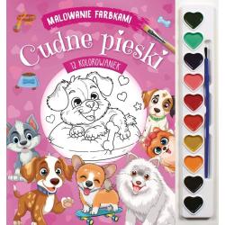 CUDNE PIESKI. MALOWANIE FARBKAMI