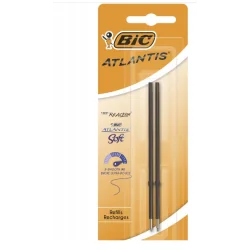 WKŁAD DO DŁUGOPISU BIC ATLANTIS CZARNY 2 SZTUKI