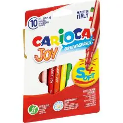 FLAMASTRY SZKOLNE CARIOCA JOY 10 KOLORÓW