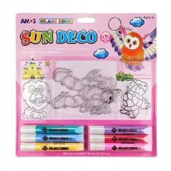 ZESTAW FARB WITRAŻOWYCH SUN DECO 6 KOLORÓW 10.5 ML AMOS 3+