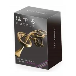 ŁAMIGŁÓWKA LOGICZNA HUZZLE CAST ENIGMA POZIOM 6/6 Z WYZWANIEM MISTRZÓW 8+