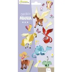 DECALCO MANIA KREATYWNE FANTASTYCZNE ZWIERZĘTA 3+
