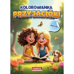 PRZYJACIÓŁKI. KOLOROWANKA Z NAKLEJKAMI
