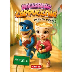 BALLERINA CAPPUCCINA. BACK TO SCHOOL. KSIĄŻECZKA Z NAKLEJKI