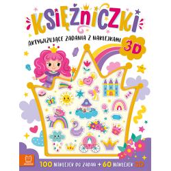 KSIĘŻNICZKI. AKTYWIZUJĄCE ZADANIA Z NAKLEJKAMI 3D