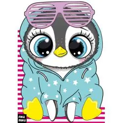 PINGWINEK. KOLOROWANKA Z NAKLEJKAMI