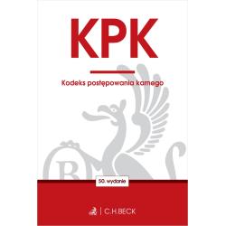 KPK. KODEKS POSTĘPOWANIA KARNEGO