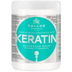 KALLOS KERATIN MASKA REGENERUJĄCA DO WŁOSÓW 1000ML