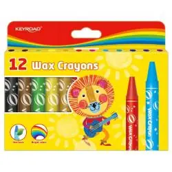 KREDKI ŚWIECOWE KEYROAD 12 KOLORÓW