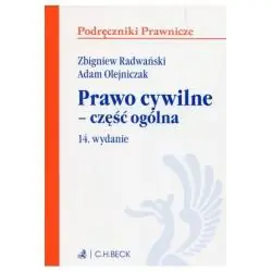 PRAWO CYWILNE - CZĘŚĆ OGÓLNA. PODRĘCZNIKI PRAWNICZE