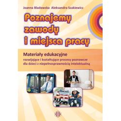 POZNAJEMY ZAWODY I MIEJSCA PRACY. MATERIAŁY EDUKACYJNE DLA DZIECI Z NIEPEŁNOSPRAWNOŚCIĄ INTELEKTUALNĄ