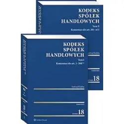 KODEKS SPÓŁEK HANDLOWYCH. TOMY: 1 I 2