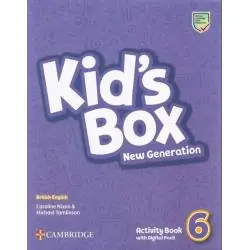 KIDS BOX NEW GENERATION 6 ACTIVITY BOOK WITH DIGITAL PACK