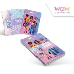 ZESZYTY WOW 3 SZTUKI 25 KARTEK KRATKA LINIA CZYSTY KIDS EUROSWAN A5