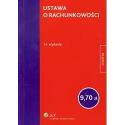 USTAWA O RACHUNKOWOŚCI