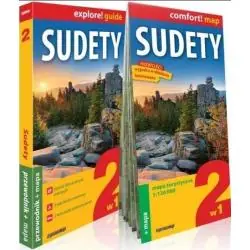 SUDETY 2W1. PRZEWODNIK + MAPA
