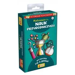 LISCIANI IM A GENIUS. MISTRZOWIE Z NAUK PRZYRODNICZYCH. GRA KARCIANA 6+