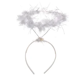 AUREOLA ANIOŁKA OPASKA NA GŁOWĘ 12 X 13 CM